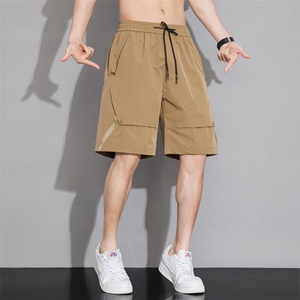 新款工装短裤男潮牌ins休闲裤宽松大码中裤五分裤D0609-P43图片