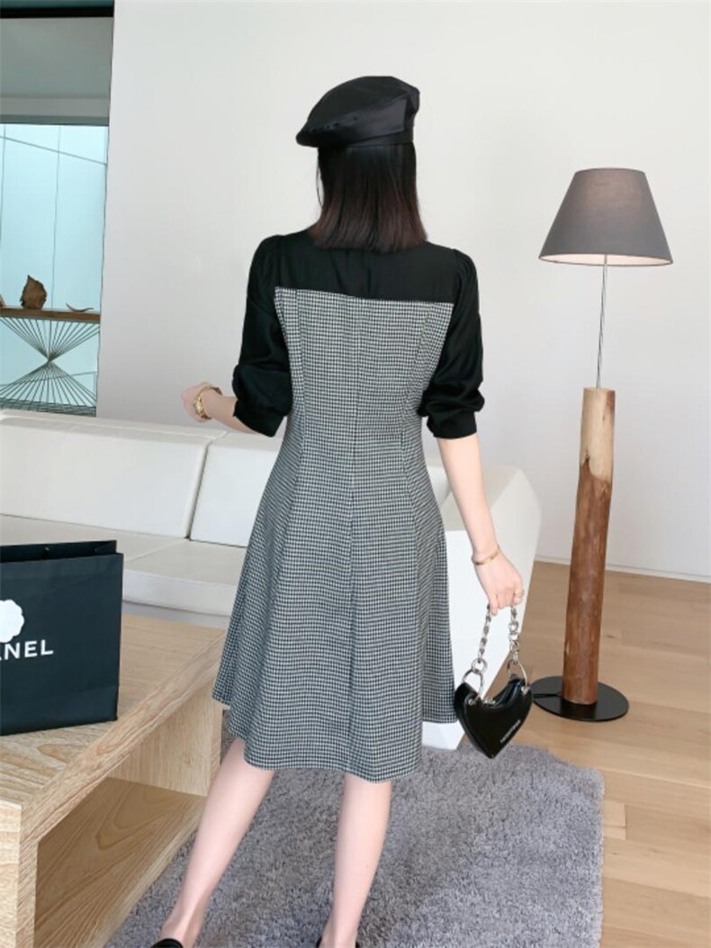 秋装新款连衣裙，女装连衣裙，艾伊贝雪