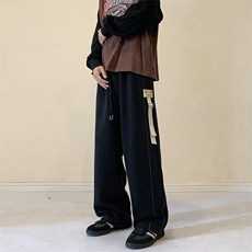 B266-Z201-P60控7823秋季新款宽松美式复古oldschool休闲长裤，男装休闲裤，星座B257-1