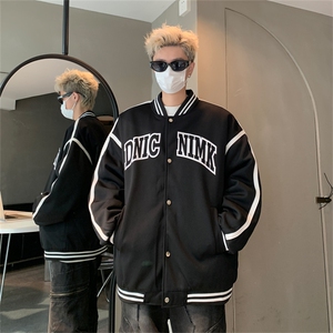 B359-WH8810-特P88限价129高品质加厚夹棉棒球服男生外套机车棉衣图片