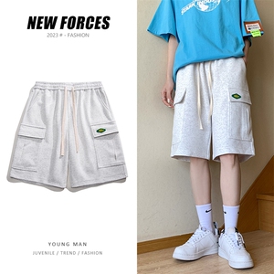 抖音得物唯品品质 2025女模新品工装运动裤夏装短裤卫裤DK05P50图片