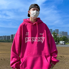 抖音得物供货可提供视频春装重磅美式宽松连帽卫衣DL2423，男装卫衣，电商A486-1