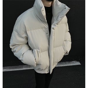 跑量特批现货高品质供抖音供直播美式短款pu棉衣 男女 G1111 P75图片