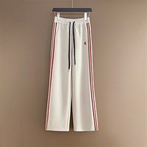高级感时尚休闲运动服套装女春季新款立领长袖卫衣阔腿长裤两件套图片
