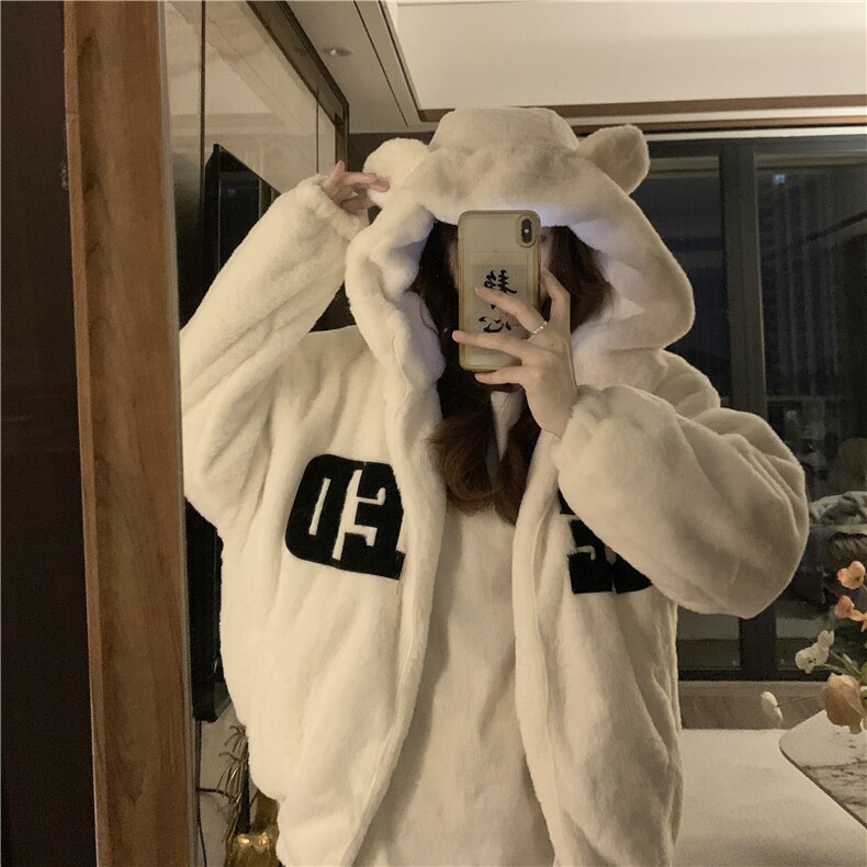 送手套高级感加绒加厚羊羔毛棉服女潮冬季新款棉衣棉袄C496-P130,男装棉衣,星座911-2(原星座613-2）