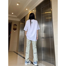 B221美式ins高街小众刺绣字母修身小脚牛仔裤LK23036-P60控78，男装牛仔裤，电商B221