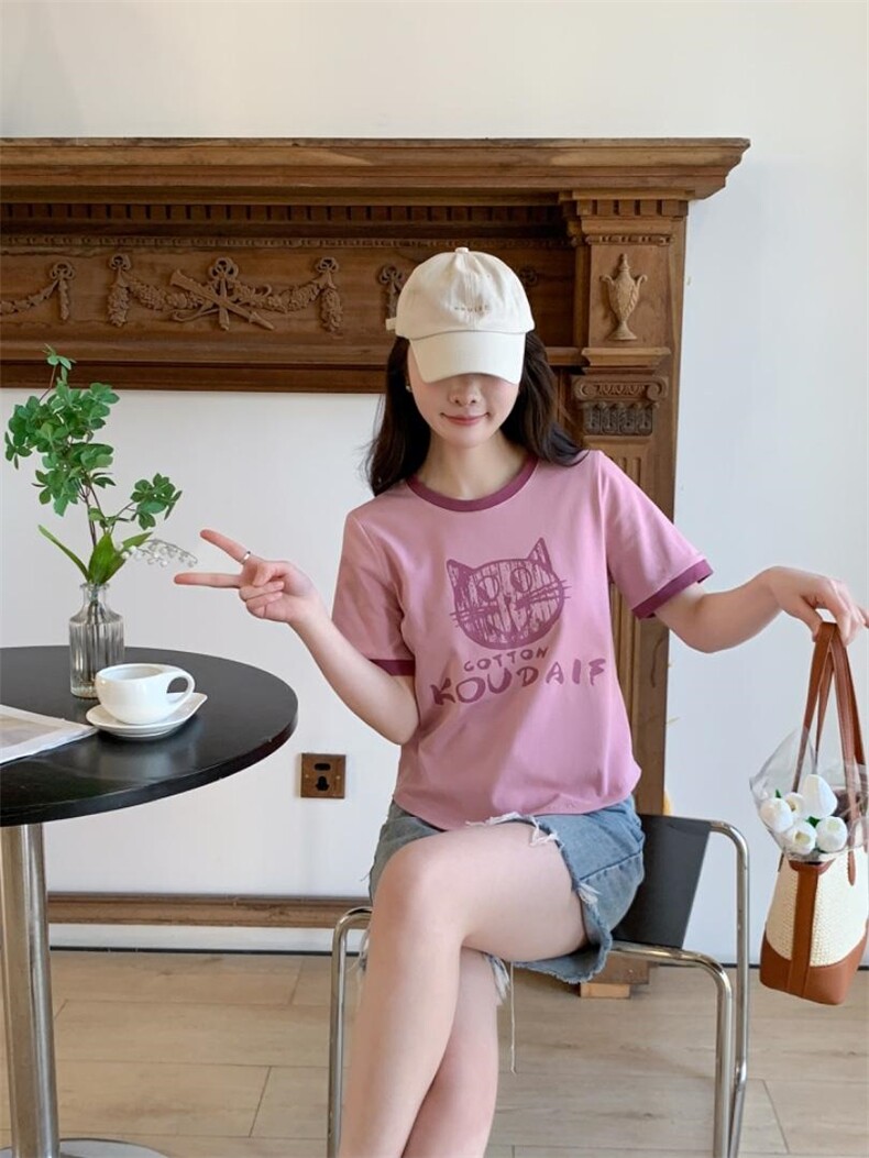 2023夏季短袖，其它，薰衣坊