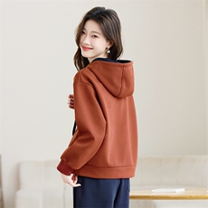 长期有货休闲连帽卫衣女外穿2026春秋新款小个子短款洋气宽松上衣，女装短外套，璐依舞