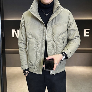 店主风 时尚立领皮羽绒服男2024冬季新款外套 B328-8319-P185图片