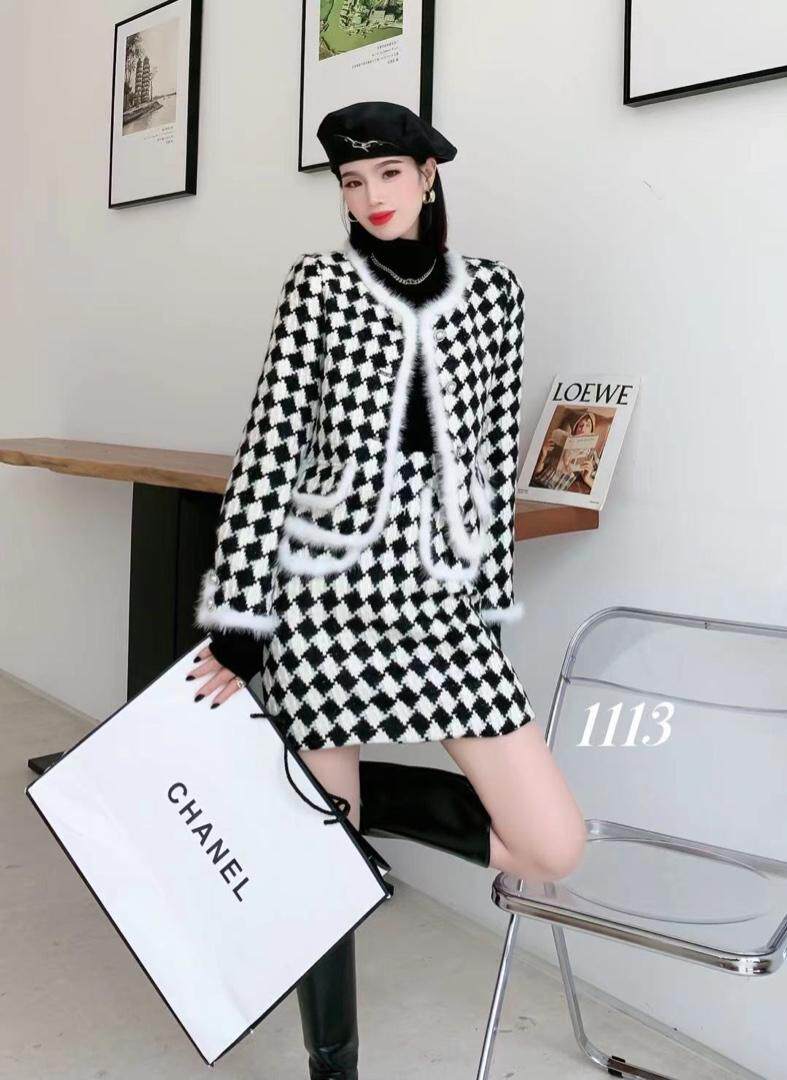 [现货]小香风套装气质，女装职业装，珍·洛曼