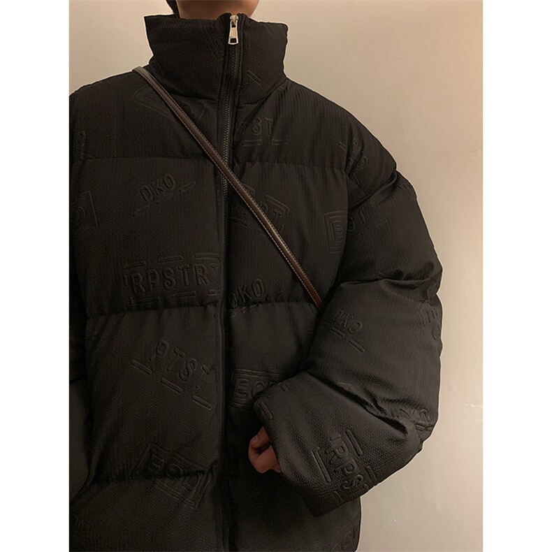 小众棉袄加厚外套港风日系棉衣纯色棉服大码1016-1 W71 P128 K158图片