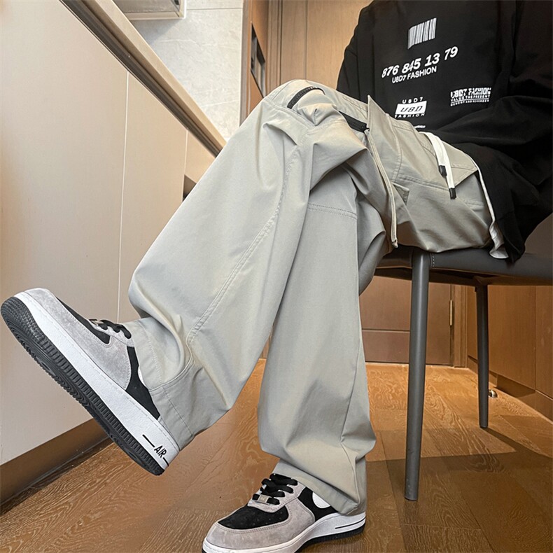 2025春季新款美式ins机能高街裤子冲锋直筒工装裤男882-P45,男装工装外套,电商C305A