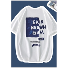 1图案已注册日系休闲情侣大码M-5XL短袖T恤男挂拍7006特P18控39，男装T恤，星座226-2