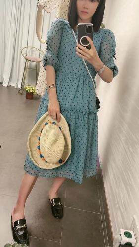 【现货】夏季新款小花朵连衣裙，女装连衣裙，KEYI
