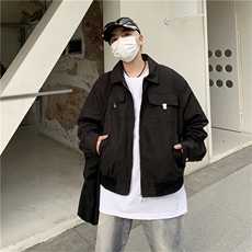 夹克男韩版潮流休闲宽松工装外套港风潮牌春秋季上衣JK06593-P65，男装夹克，星座308B-1