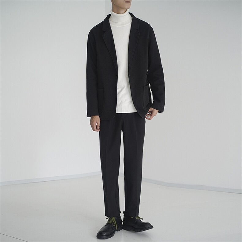 呢料西服外套休闲小西装秋冬//A338-1NX01P85,男装西服,电商D325
