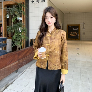 2026年春季女装女士精品唐装民族服装舞台服装唐装图片