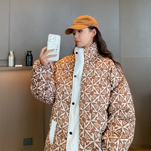 2025  情侣棉衣棉服立体印花面包服立领棉袄外套  1614-P80图片