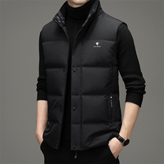 男装2023冬季新款休闲时尚羽绒马甲加厚保暖抗寒背心BL8228-P175，男装羽绒服，星座1105-3