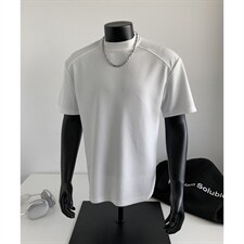 主推夏季新品2026玉米格半袖打底衫男士夏装短袖T恤上衣S408-特19，男装T恤，电商A233-1