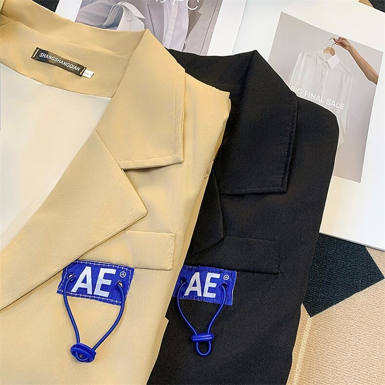 设计感小众西装外套潮牌宽松冷淡风西服高级感炸街上衣HH652P59,男装西服,星座1013-5
