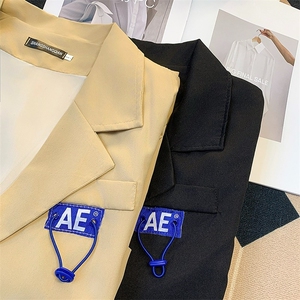 设计感小众西装外套潮牌宽松冷淡风西服高级感炸街上衣HH652 P59图片