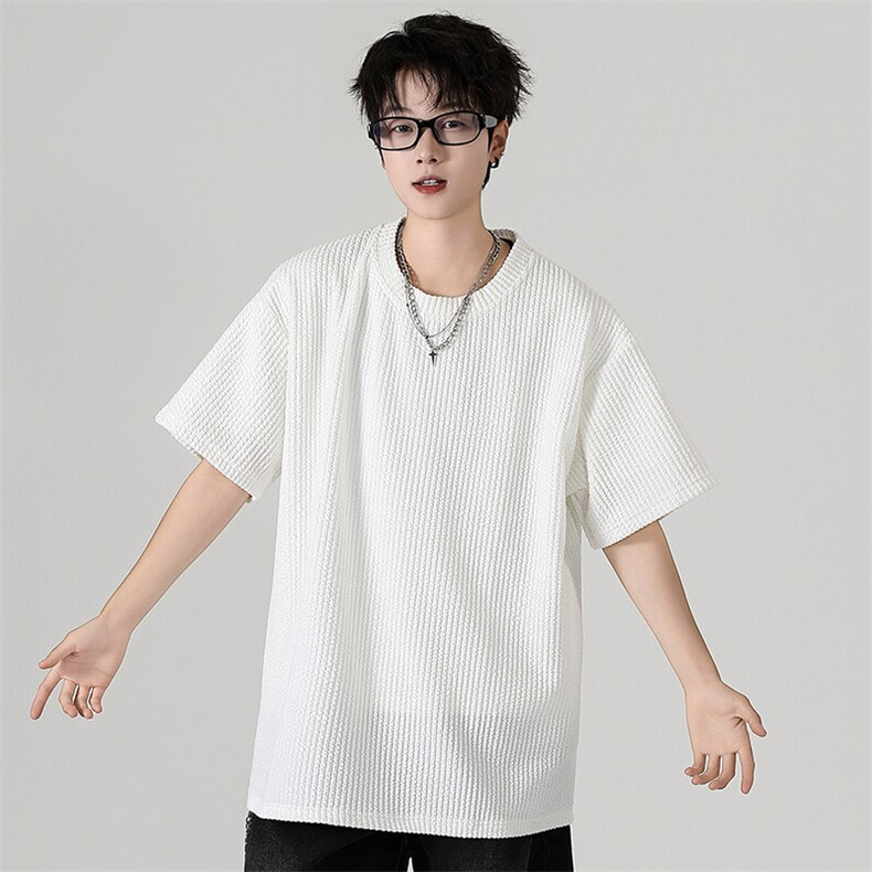 现货重磅400g高品质大码长袖T恤男垂感打底衫T36特批P40,男装T恤,电商A351