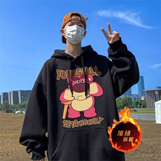 500克重磅秋冬美式加绒加厚卫衣外套DL510常规特P35绒特P40，男装卫衣，电商A486