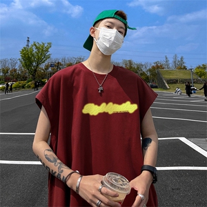 量大优供视频 得物直播品质230克夏季纯棉背心无袖T恤WB315图片