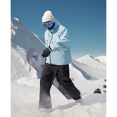 冬季户外防水防风连帽大码男女加厚保暖防寒滑雪服外套M42-P165，男装棉衣，电商A001