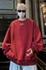 ！圆领卫衣男装港风长袖T恤男外套男WY255-特P23，男装T恤，电商B367