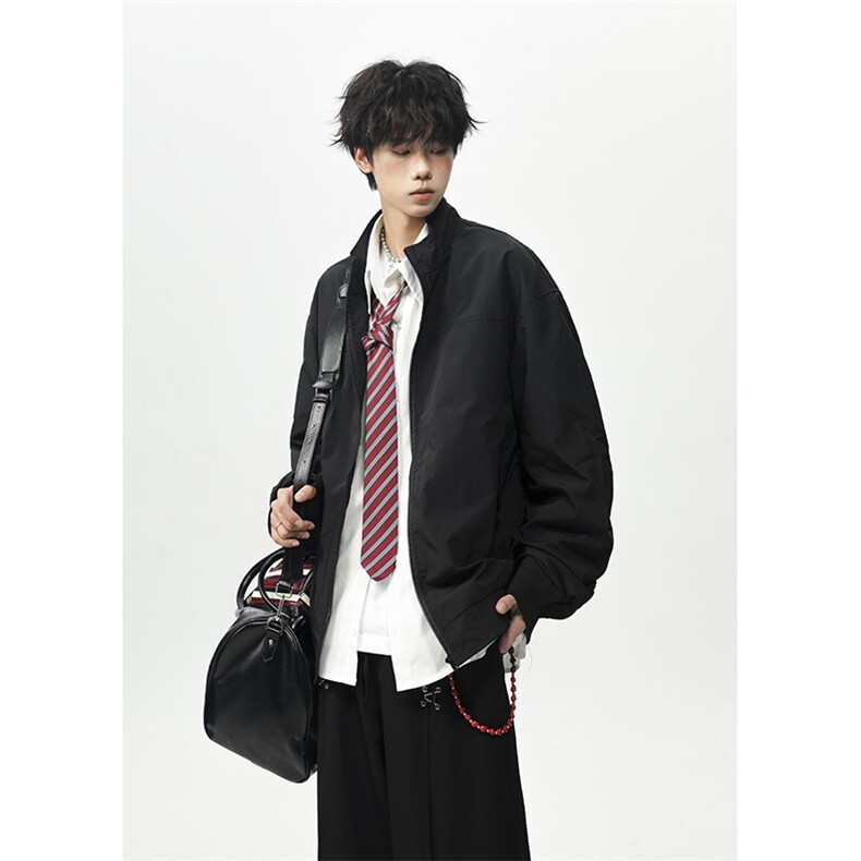 春秋季三防美式飞行员夹克外套男款立领棒球服25XJ55230特批45图片