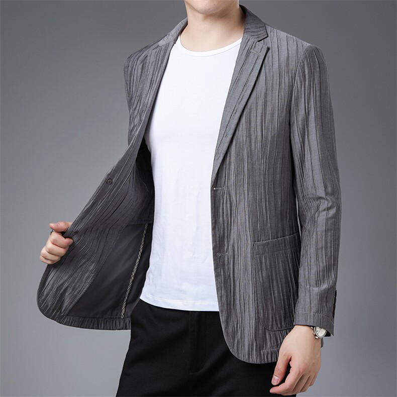 YY6629902秋季新款西装男西服简约外套商务休闲男装P195,男装西服,电商B212（原钱塘6029）