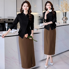 喜婆婆婚宴装春季妈妈礼服平时可穿婚礼穿搭高贵年轻洋气裤子套装，女装套装/套裙，时尚俏佳人