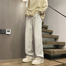 牛仔裤个性渐变调美式长裤子男生潮流冬季新款K870特批40，男装休闲裤，星座718-1