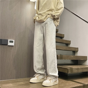 牛仔裤个性渐变调美式长裤子男生潮流冬季新款   K870特批40图片