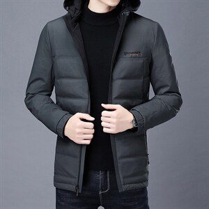 新款2023冬双面穿羽绒服男装保暖白鸭绒外套爸爸装SFT91968-P310图片