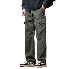 加绒加厚冬男女休闲裤工装大口袋冲锋裤滑雪裤大码M-5XLHA8P40，男装工装外套，星座1013-1