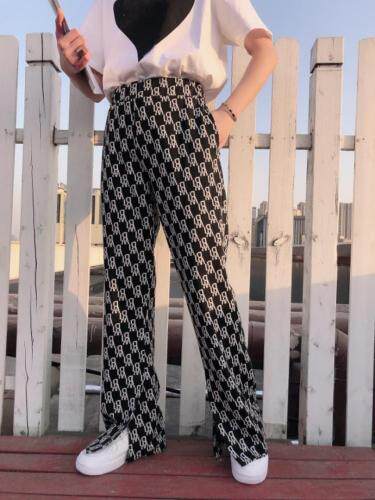 春夏新款开叉阔腿裤，女装，1+1 MAIN ROAD