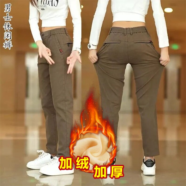 1506-1/M5561/P802025新款加绒男士休闲裤图片