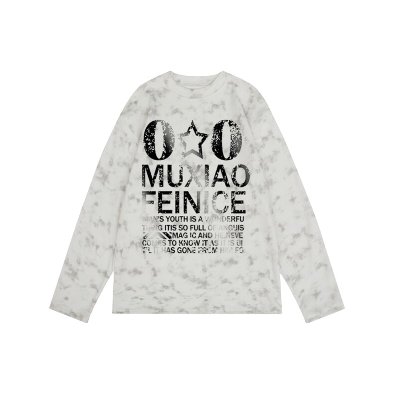 260克重磅扎染德绒圆领打底衫【有货】HD019-DR25133RL-P25,男装T恤,电商019-1