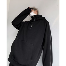 美式连帽外套男卫衣双拉链春款Y769P55，男装卫衣，星座1116-2