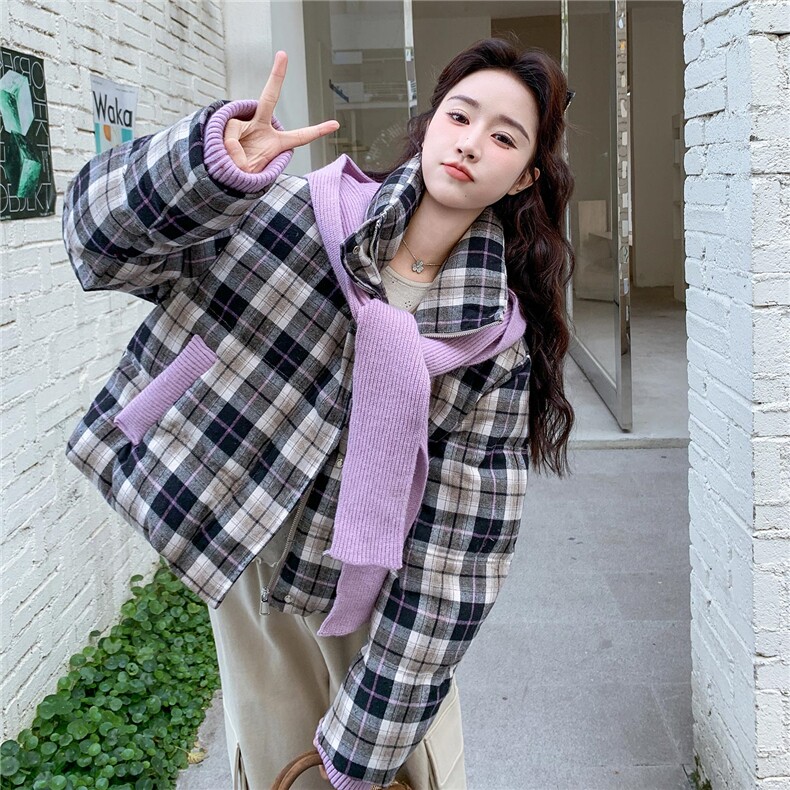 新款2025年新款呢料羽绒服5068呢料P245K378标50绒-2c280,女装短外套,2C280