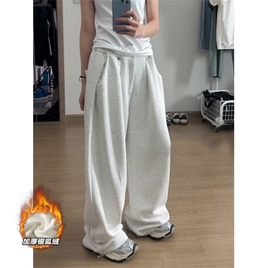网图慎用 重磅400g华棉保暖银狐绒休闲裤男K24039J加绒-特P50控98图片