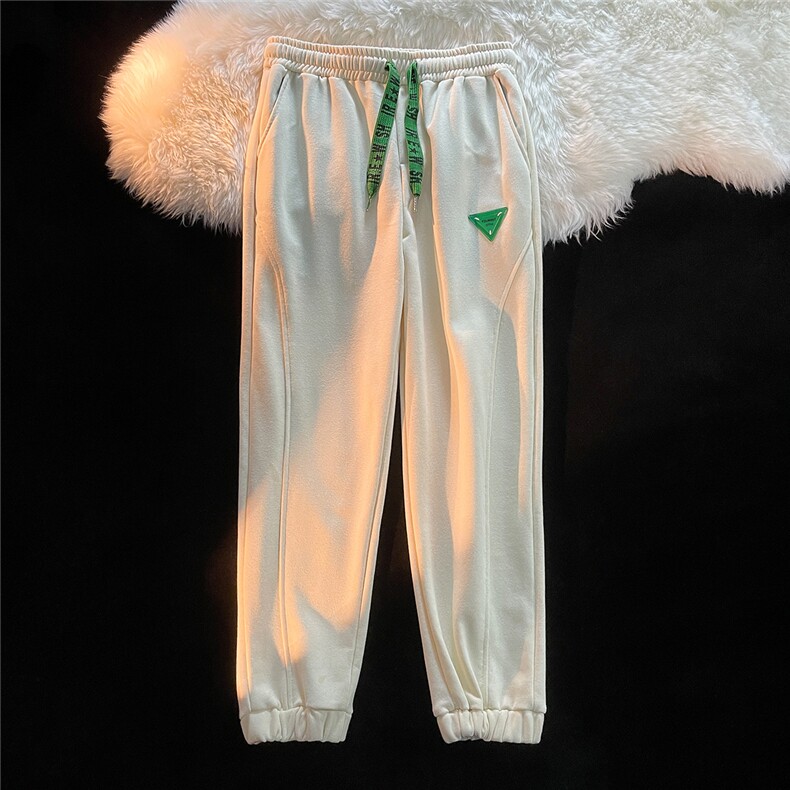 秋季新款平铺休闲裤男卫裤宽松九分裤运动裤男长裤K7141P50控68，男装休闲裤，星座226-1