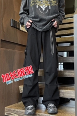 加长版工装裤男高个子休闲裤伞兵裤188cm110裤子KZ012P78加绒88，男装工装外套，电商B312