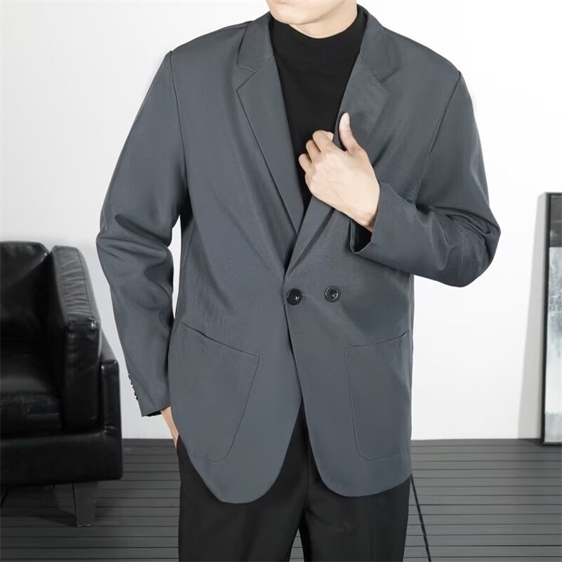 休闲西服外套男士修身商务职业正装韩版伴郎礼服新郎上班西装外套,男装西服套装,星座1013
