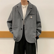 男休闲西服宽松上衣中性m百搭男女西装外套G117，男装西服，电商A132（原电商B245）