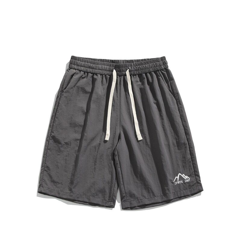 抖音品质夏季新款薄款冰丝印花宽松短裤B315-K24149-特p25控48,男装牛仔裤,电商B315