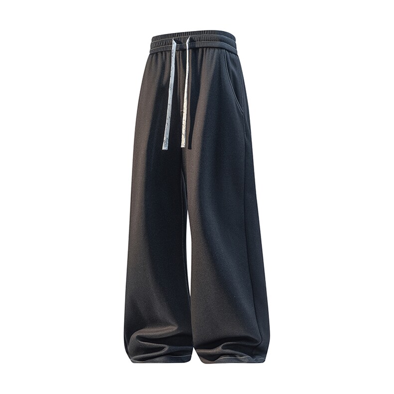 2026春季新款复古垂感仿牛仔休闲长裤男夏宽松紧腰裤子KZ2536-P42，男装休闲裤，星座210-1